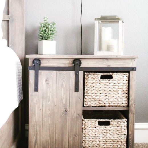 Sliding Barn Door Side Table Saturday May 11th, 2019 @11am Kawartha Lakes