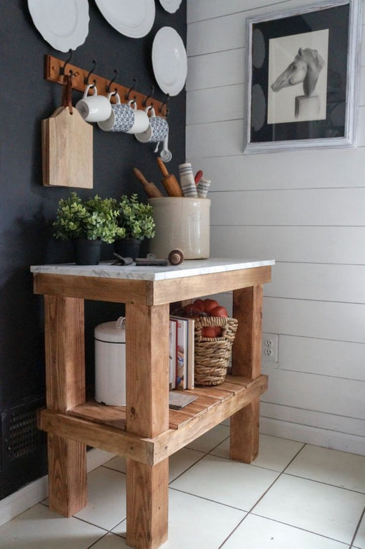 Rustic Kitchen Island Workshop Sunday June 23rd @11am