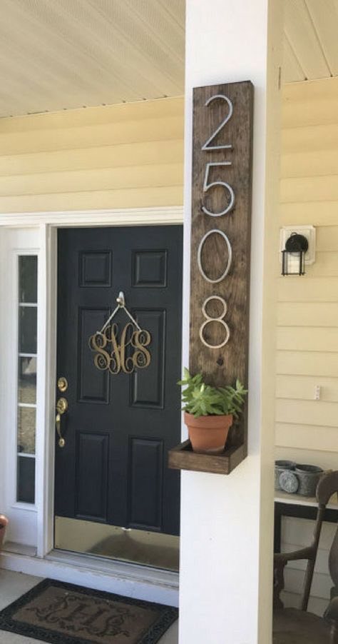 Home Number Sign/Planter Thursday, February 7th, 2019 @ 6pm