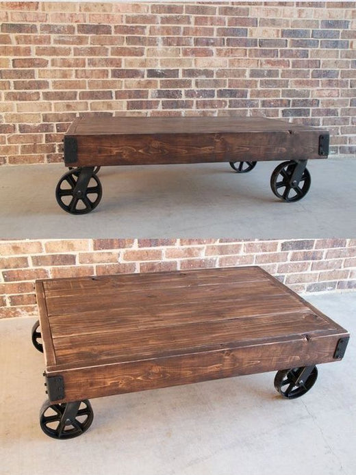 Rustic Cart Coffee Table Sunday March 3rd @11am