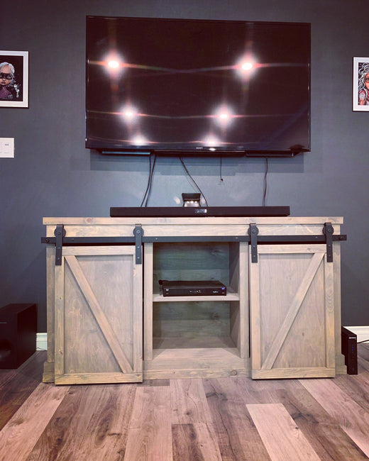 Double sliding barn door unit workshop Sunday September 15th @10am